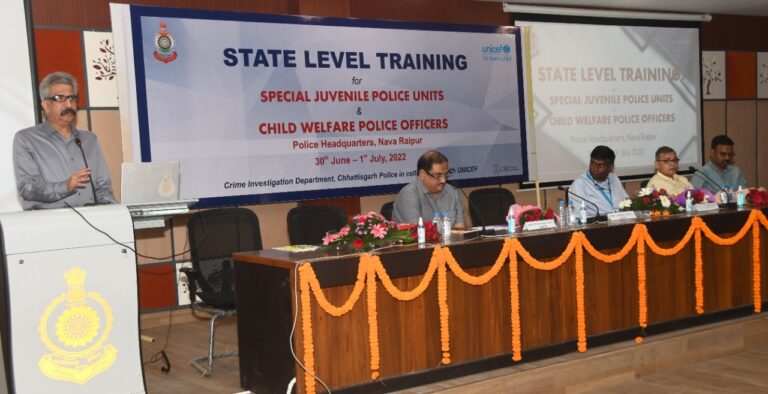 बच्चों के संरक्षण की दिशा में पुलिस की भूमिका महत्वपूर्ण:  डीजीपी अशोक जुनेजा