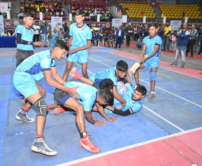 छत्तीसगढ़िया ओलंपिक :  कबड्डी, फुगड़ी, भंवरा और बिल्लस की धूम.. कबड्डी में बिलासपुर संभाग अव्वल.. बांटी खेल में रायपुर संभाग पहले स्थान पर, सरगुजा संभाग का दूसरा स्थान