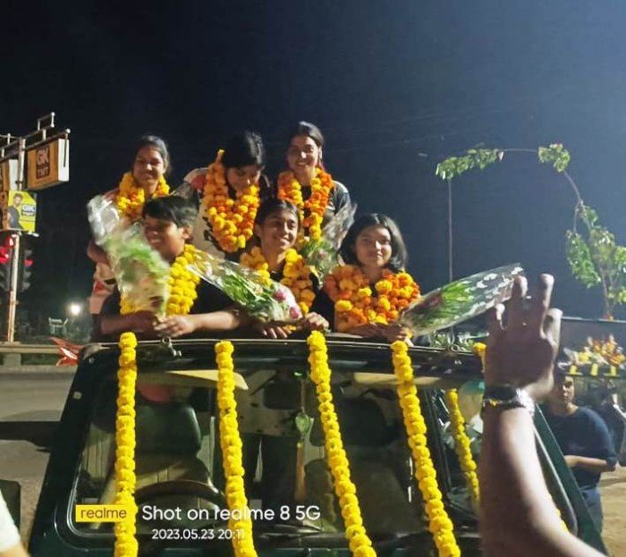 रचा इतिहास : राष्ट्रीय प्रतियोगिता में 5 स्वर्ण और एक कांस्य पदक जीतकर बस्तर की बेटियों ने छत्तीसगढ़ का किया नाम रोशन.. CM बघेल ने दी बधाई..