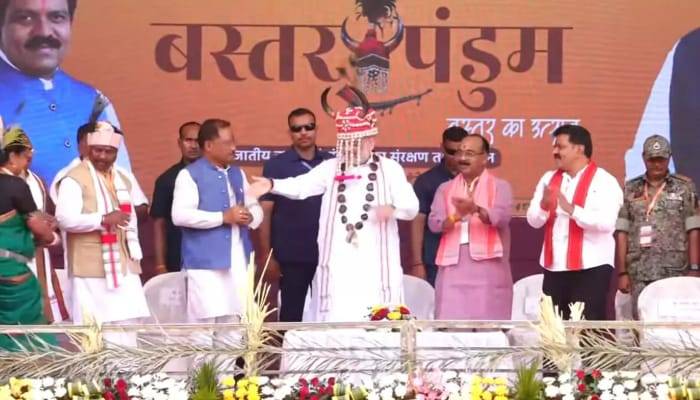 दंतेवाड़ा में केंद्रीय गृह मंत्री अमित शाह का दौरा, कड़ी सुरक्षा व्यवस्था के बीच संपन्न हुए पारंपरिक कार्यक्रम