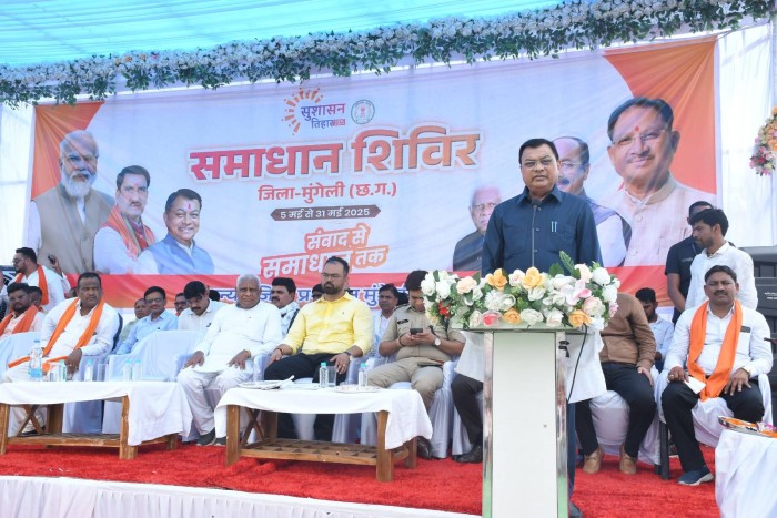 जनता की समस्याओं का त्वरित समाधान ही सुशासन तिहार का उद्देश्य : मंत्री श्री देवांगन
