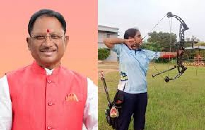 मुख्यमंत्री श्री विष्णुदेव साय ने दी नवलीन को बधाई – कहा, छत्तीसगढ़ की उभरती प्रतिभा को मिलेगा हरसंभव सहयोग
