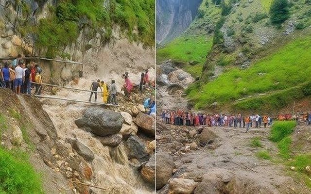 चारधाम यात्रा रुकी, मालदेवता में रिकॉर्ड बारिश दर्ज, हाईवे बंद, कई जगह बाढ़ जैसे हालात, तस्वीरें
