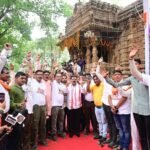 हर-हर महादेव और बोल-बम के जयघोष के साथ निकली भोरमदेव पदयात्रा, शिवमय हुआ कबीरधाम