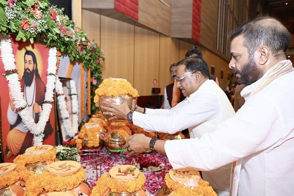 Chief Minister Participates in Kalash Vandan Maha Abhiyan Marking the 650th Birth Anniversary Year of Saint Guru Ravidas