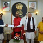 मुख्यमंत्री विष्णु देव साय ने राज्यपाल रमेन डेका से की सौजन्य भेंट