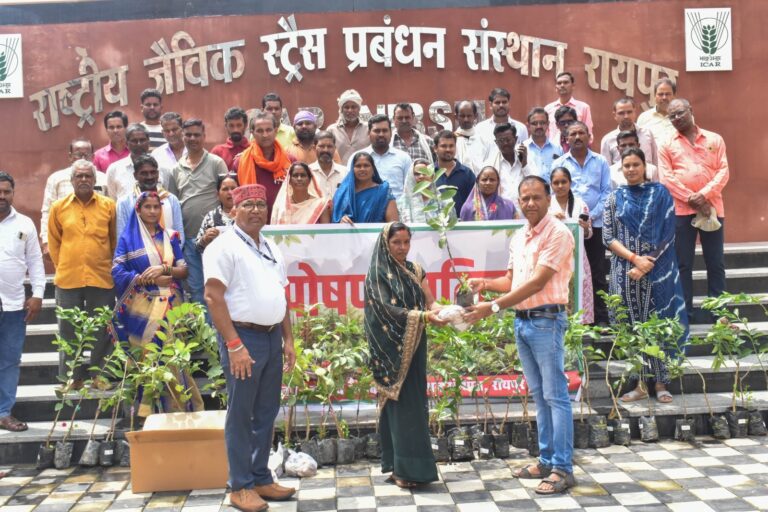 आईसीएआर-एनआईबीएसएम द्वारा पोषण वाटिका पर प्रशिक्षण कार्यक्रम आयोजित