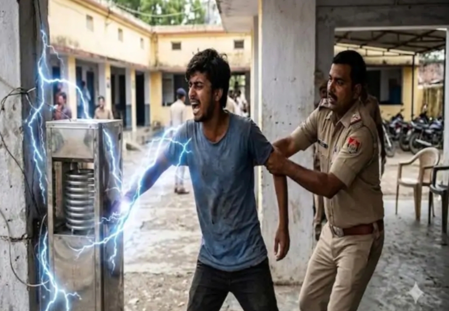 पानी पीने गया युवक, वाटर कूलर में करंट से मौत; बचाने पहुंचा आरक्षक भी झुलसा
