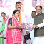 मुख्यमंत्री साय मोर माटी सांस्कृतिक संगठन के तीजा-पोरा तिहार कार्यक्रम में हुए शामिल