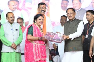 मुख्यमंत्री साय मोर माटी सांस्कृतिक संगठन के तीजा-पोरा तिहार कार्यक्रम में हुए शामिल