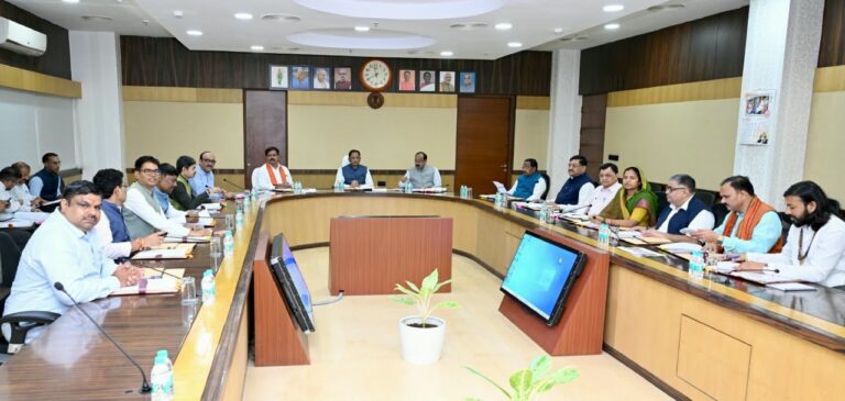 Key Decisions Taken at Cabinet Meeting Chaired by CM Vishnu Deo Sai at Mantralaya Mahanadi Bhawan