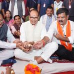 Union Minister Shivraj Singh Chouhan, Chief Minister Vishnu Deo Sai launch and perform bhoomipujan of 38 development projects worth Rs 121.70 crore in Sakti