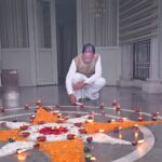 Chief Minister Vishnu Deo Sai Lights ‘Aashirwad Ka Deep’ at His Residence on Prime Minister Narendra Modi’s Birthday