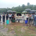 सेवा मेरा योगदान अभियान के तहत जल स्रोतों की साफ-सफाई