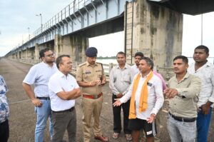 All 14 Gates of Gangrel Dam Opened; Administration on High Alert in Mahanadi Riverbank Areas