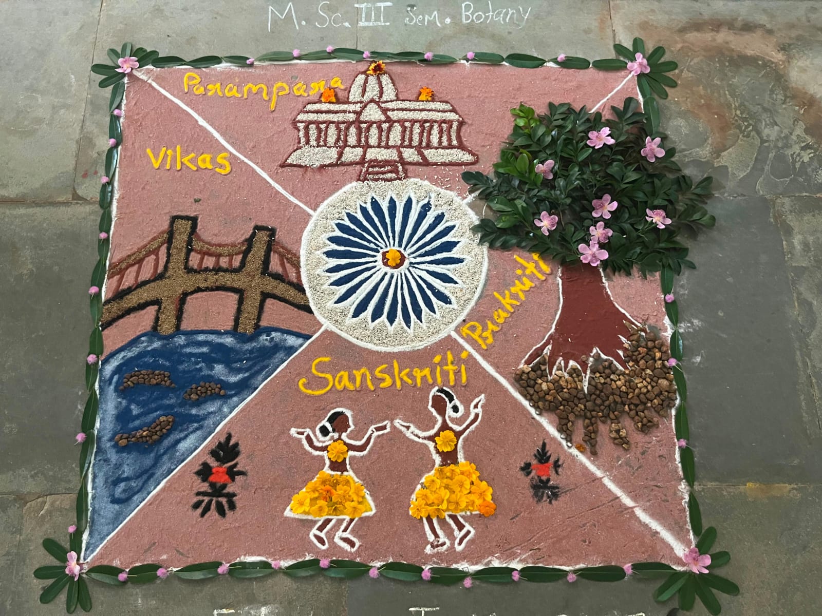 सेवा संकल्प अभियान : नारायणपुर में जिला स्तरीय रंगोली प्रतियोगिता संपन्न