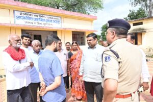 स्कूल शिक्षा मंत्री गजेंद्र यादव की पहल पर भरदा में जलभराव की समस्या का त्वरित समाधान