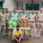 28 लाख के गांजे के साथ दो तस्कर पकड़ाए, पुलिस की लगातार कार्रवाई