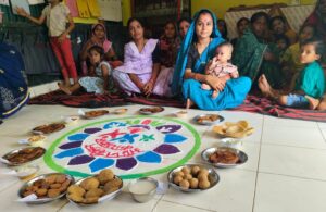 धमतरी में आंगन मिलन सेवा से संवर रहा बच्चों और महिलाओं का भविष्य
