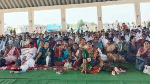 5 हजार शिक्षकों ने तूता में किया सत्याग्रह, नियुक्ति तिथि से सेवा गणना की मांग