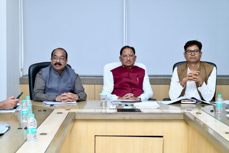 Chief Minister Sai Chairs a High-Level Review Meeting of Mukhyamantri Khel Utkarsh Mission