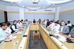 Chief Minister Sai chairs a high-level review meeting of the Tourism Department