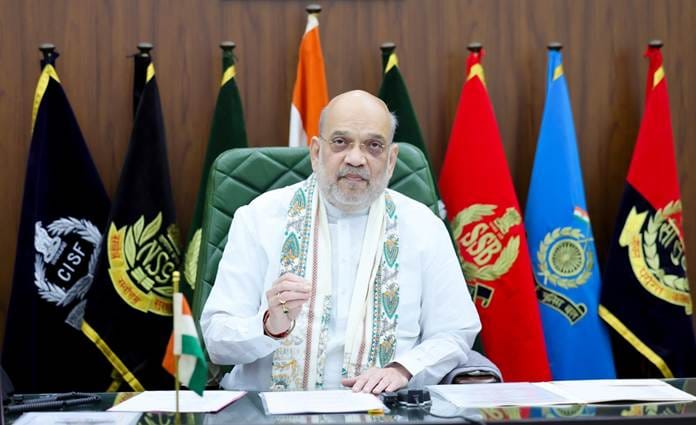 Union Home and Cooperation Minister Amit Shah and Chief Minister Vishnu Deo Sai Join Programme through Video Conferencing
