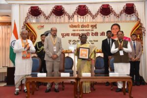President Droupadi Murmu releases ₹200 commemorative coin honouring Pujya Mata Hasi Devi