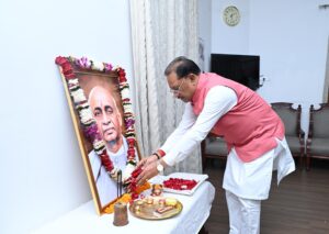 Chief Minister Vishnu Deo Sai Pays Tribute to Sardar Vallabhbhai Patel on His Birth Anniversary